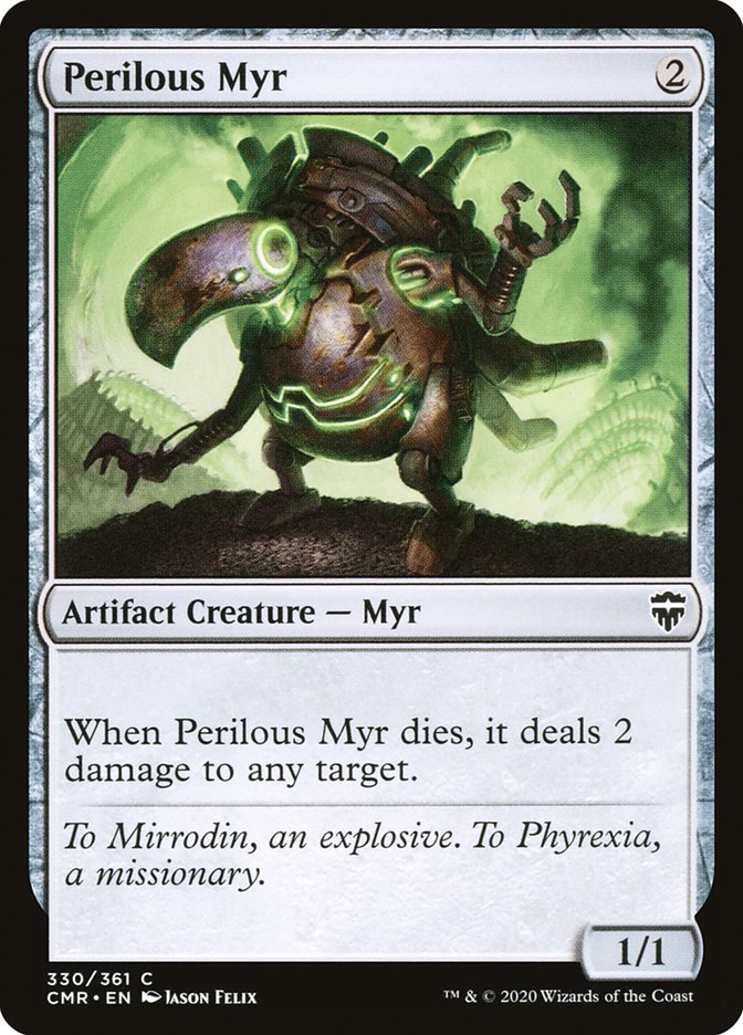 Perilous Myr [Commander Legends] | Jomio and Rueliete's Cards and Comics