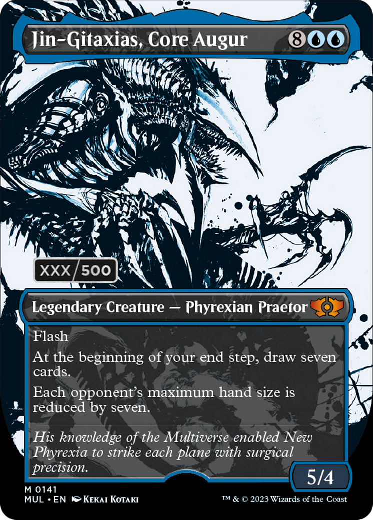 Jin-Gitaxias, Core Augur (Serialized) [Multiverse Legends] | Jomio and Rueliete's Cards and Comics