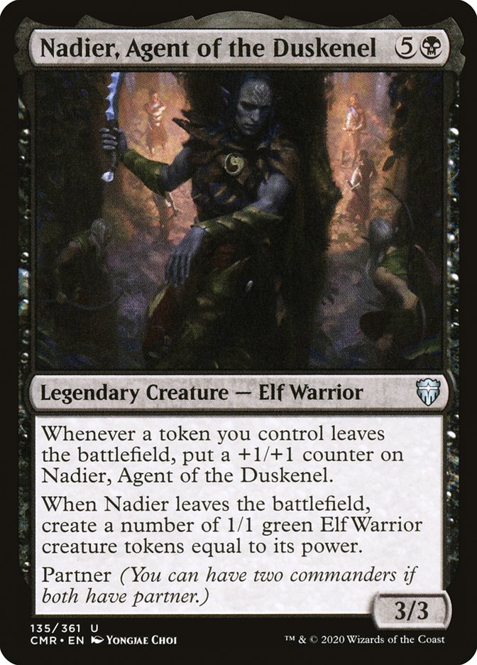 Nadier, Agent of the Duskenel [Commander Legends] | Jomio and Rueliete's Cards and Comics