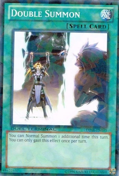 Double Summon [DT06-EN091] Common | Jomio and Rueliete's Cards and Comics