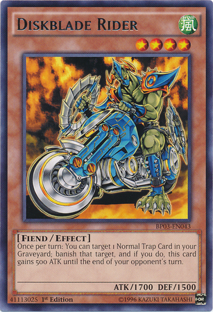 Diskblade Rider [BP03-EN043] Rare | Jomio and Rueliete's Cards and Comics