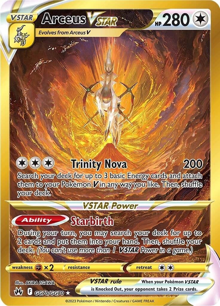 Arceus VSTAR (GG70/GG70) (Secret) [Sword & Shield: Crown Zenith] | Jomio and Rueliete's Cards and Comics