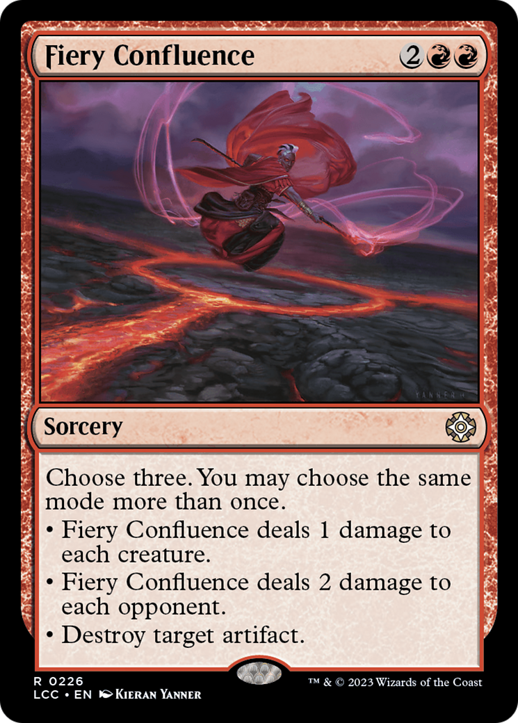 Fiery Confluence [The Lost Caverns of Ixalan Commander] | Jomio and Rueliete's Cards and Comics