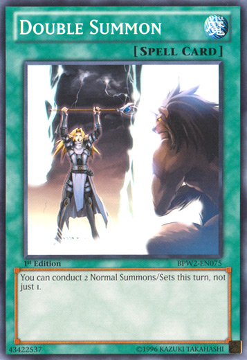 Double Summon [BPW2-EN075] Common | Jomio and Rueliete's Cards and Comics