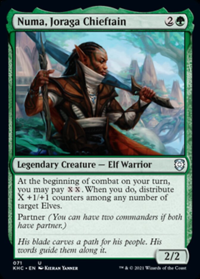 Numa, Joraga Chieftain [Kaldheim Commander] | Jomio and Rueliete's Cards and Comics