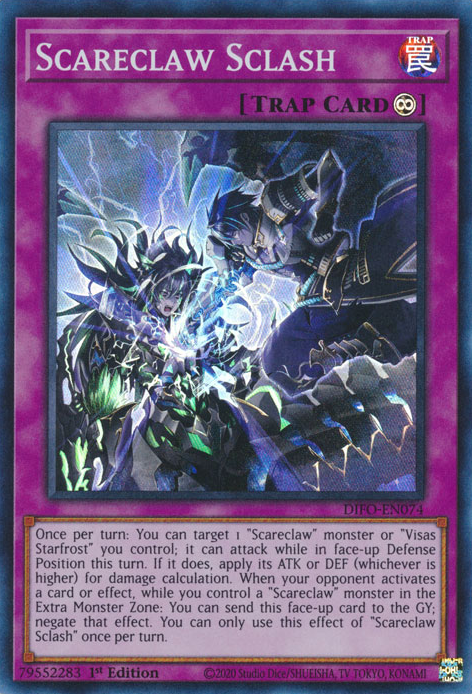 Scareclaw Sclash [DIFO-EN074] Super Rare | Jomio and Rueliete's Cards and Comics