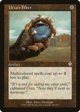 Urza's Filter [Invasion] | Jomio and Rueliete's Cards and Comics