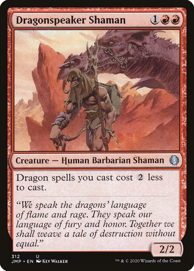 Dragonspeaker Shaman [Jumpstart] | Jomio and Rueliete's Cards and Comics
