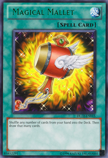Magical Mallet (Green) [DL12-EN015] Rare | Jomio and Rueliete's Cards and Comics