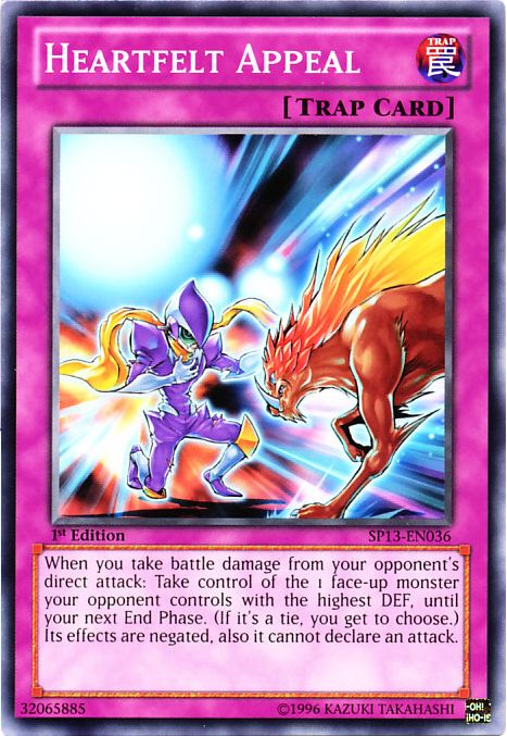 Heartfelt Appeal [SP13-EN036] Common | Jomio and Rueliete's Cards and Comics