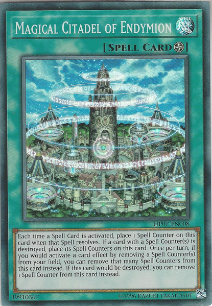 Magical Citadel of Endymion [OP07-EN008] Super Rare | Jomio and Rueliete's Cards and Comics