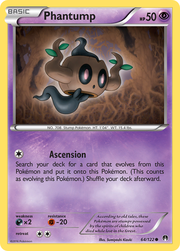 Phantump (64/122) [XY: BREAKpoint] | Jomio and Rueliete's Cards and Comics