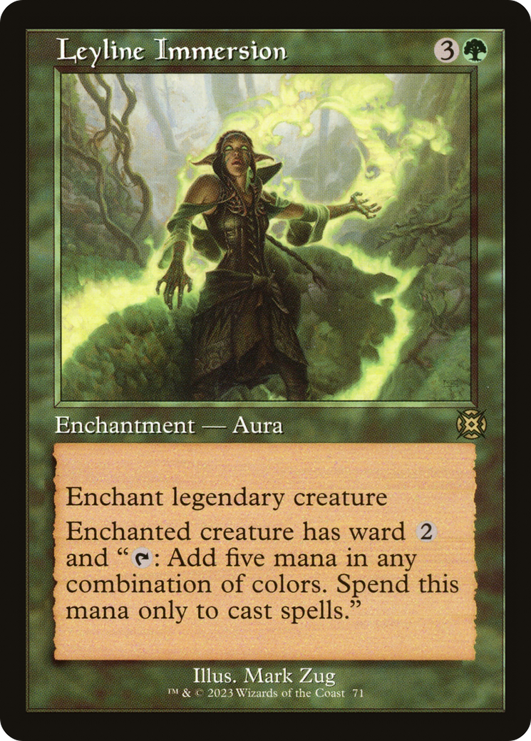 Leyline Immersion (Retro) [March of the Machine: The Aftermath] | Jomio and Rueliete's Cards and Comics