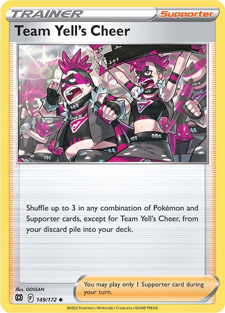 Team Yell's Cheer (149/172) [Sword & Shield: Brilliant Stars] | Jomio and Rueliete's Cards and Comics
