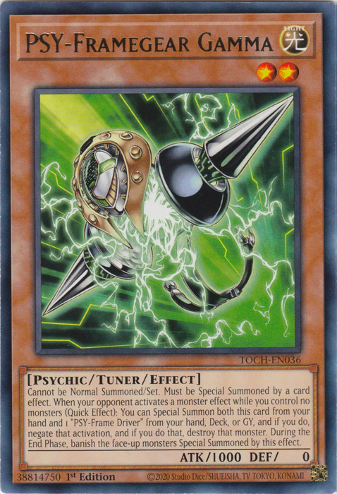 PSY-Framegear Gamma [TOCH-EN036] Rare | Jomio and Rueliete's Cards and Comics