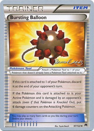 Bursting Balloon (97/122) (Bebe - Jesper Eriksen) [World Championships 2016] | Jomio and Rueliete's Cards and Comics