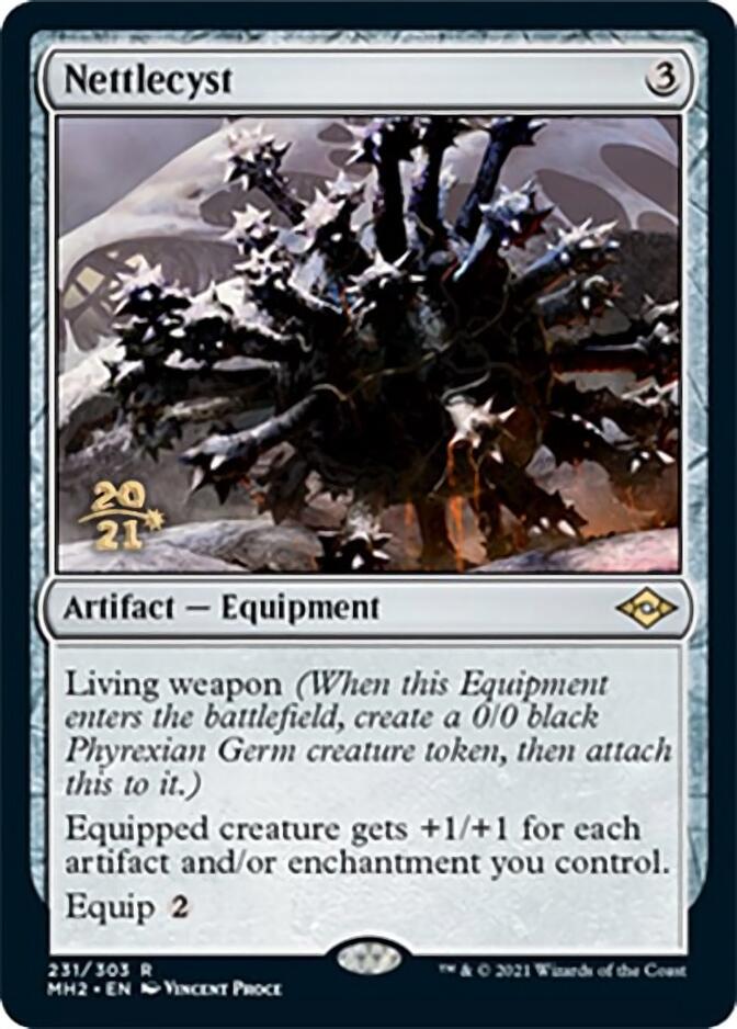 Nettlecyst [Modern Horizons 2 Prerelease Promos] | Jomio and Rueliete's Cards and Comics