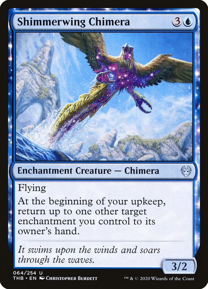 Shimmerwing Chimera [Theros Beyond Death] | Jomio and Rueliete's Cards and Comics