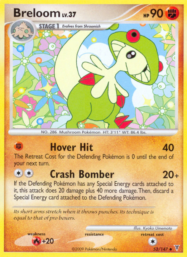 Breloom (52/147) [Platinum: Supreme Victors] | Jomio and Rueliete's Cards and Comics