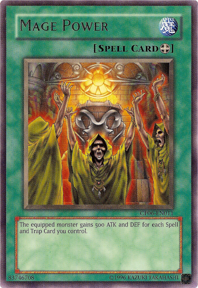 Mage Power [CP06-EN011] Rare | Jomio and Rueliete's Cards and Comics
