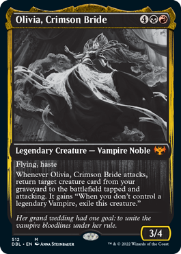 Olivia, Crimson Bride [Innistrad: Double Feature] | Jomio and Rueliete's Cards and Comics