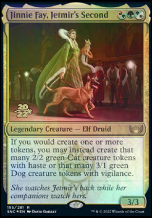 Jinnie Fay, Jetmir's Second [Streets of New Capenna Prerelease Promos] | Jomio and Rueliete's Cards and Comics