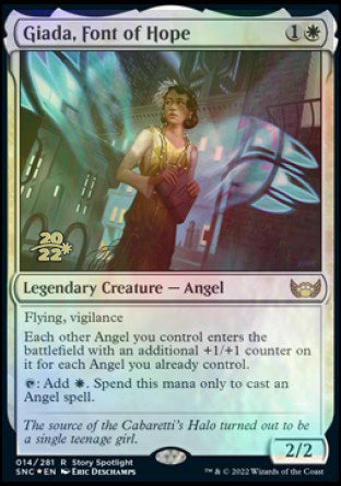Giada, Font of Hope [Streets of New Capenna Prerelease Promos] | Jomio and Rueliete's Cards and Comics