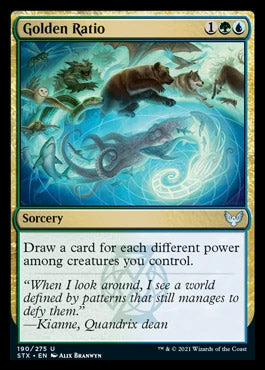 Golden Ratio [Strixhaven: School of Mages] | Jomio and Rueliete's Cards and Comics