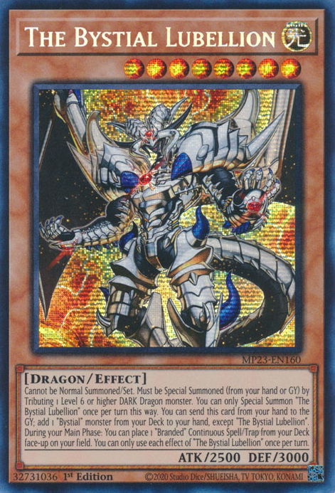 The Bystial Lubellion [MP23-EN160] Prismatic Secret Rare | Jomio and Rueliete's Cards and Comics