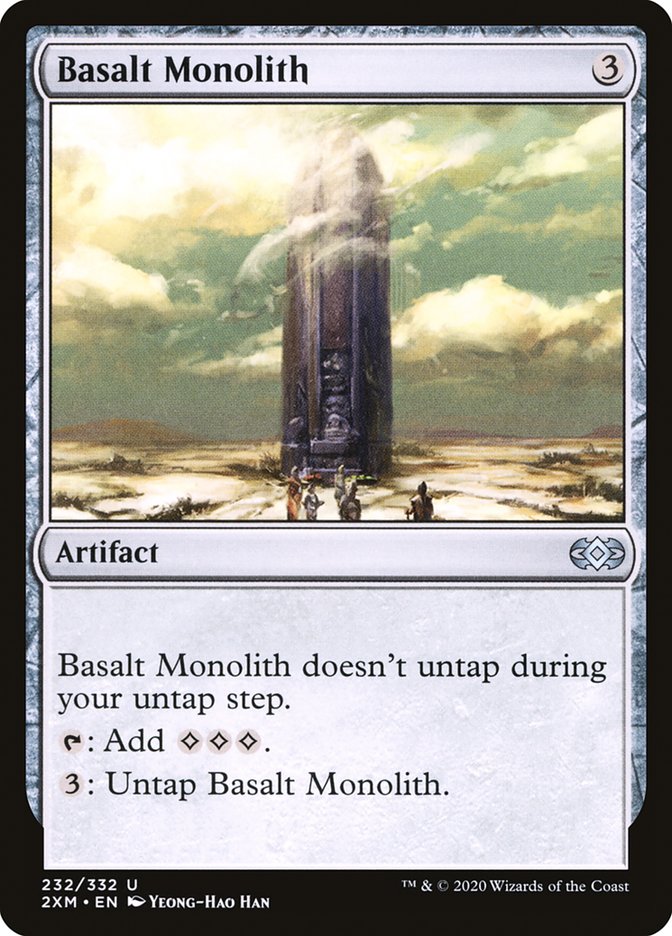 Basalt Monolith [Double Masters] | Jomio and Rueliete's Cards and Comics