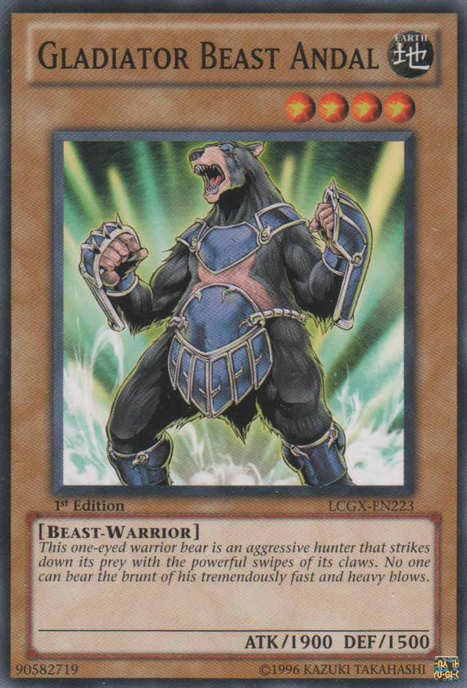Gladiator Beast Andal [LCGX-EN223] Common | Jomio and Rueliete's Cards and Comics