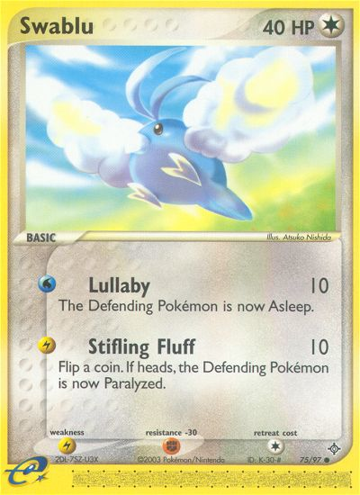 Swablu (75/97) [EX: Dragon] | Jomio and Rueliete's Cards and Comics