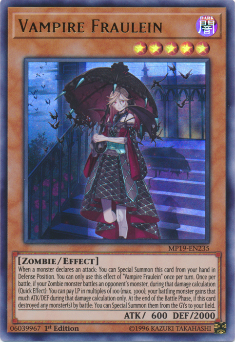 Vampire Fraulein [MP19-EN235] Ultra Rare | Jomio and Rueliete's Cards and Comics