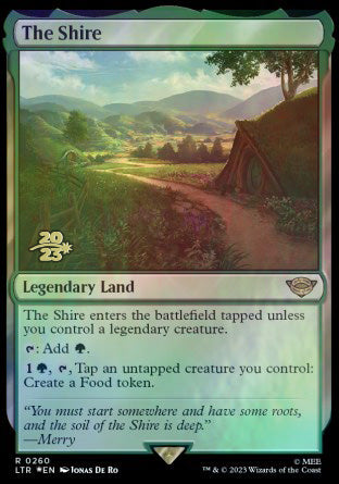 The Shire [The Lord of the Rings: Tales of Middle-Earth Prerelease Promos] | Jomio and Rueliete's Cards and Comics