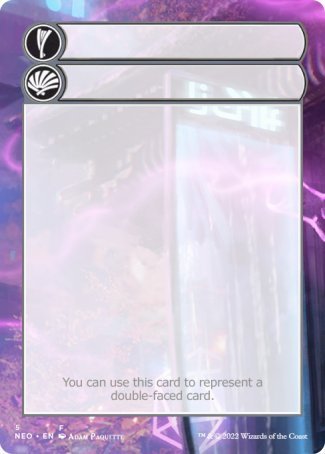 Helper Card (5/9) [Kamigawa: Neon Dynasty Tokens] | Jomio and Rueliete's Cards and Comics