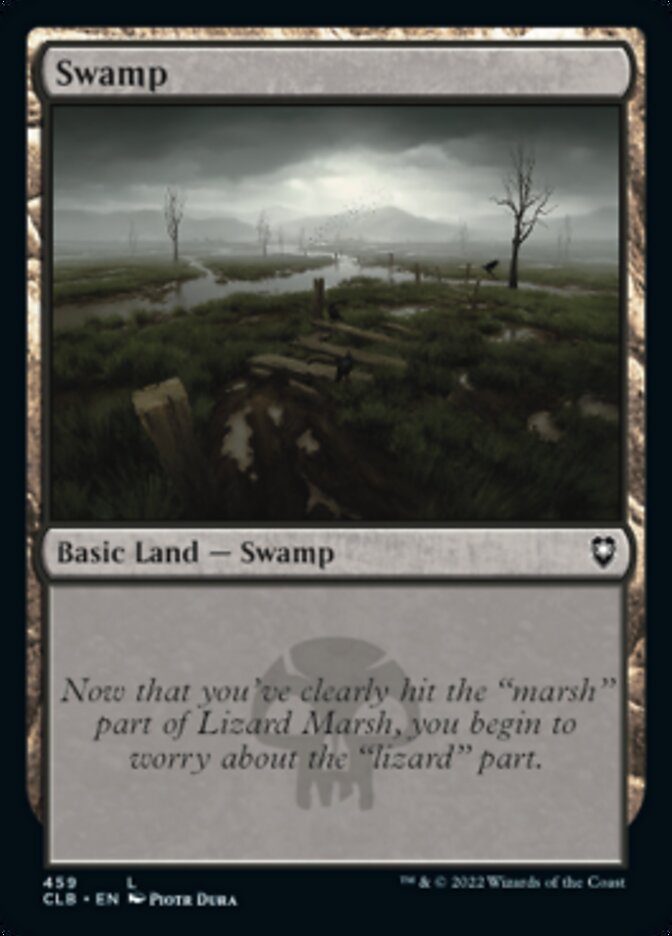 Swamp (459) [Commander Legends: Battle for Baldur's Gate] | Jomio and Rueliete's Cards and Comics