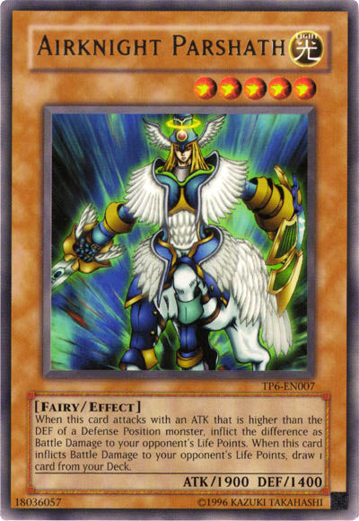 Airknight Parshath [TP6-EN007] Rare | Jomio and Rueliete's Cards and Comics
