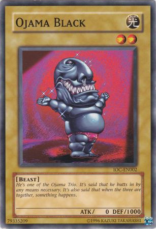 Ojama Black [IOC-EN002] Common | Jomio and Rueliete's Cards and Comics