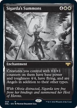 Sigarda's Summons [Innistrad: Double Feature] | Jomio and Rueliete's Cards and Comics
