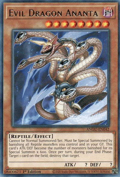 Evil Dragon Ananta (Rare) [ANGU-EN042] Rare | Jomio and Rueliete's Cards and Comics