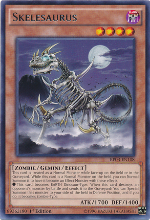 Skelesaurus [BP03-EN108] Rare | Jomio and Rueliete's Cards and Comics