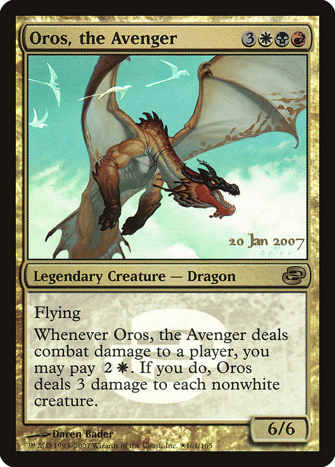 Oros, the Avenger [Planar Chaos Promos] | Jomio and Rueliete's Cards and Comics