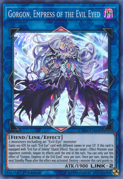 Gorgon, Empress of the Evil Eyed [CHIM-EN048] Super Rare | Jomio and Rueliete's Cards and Comics