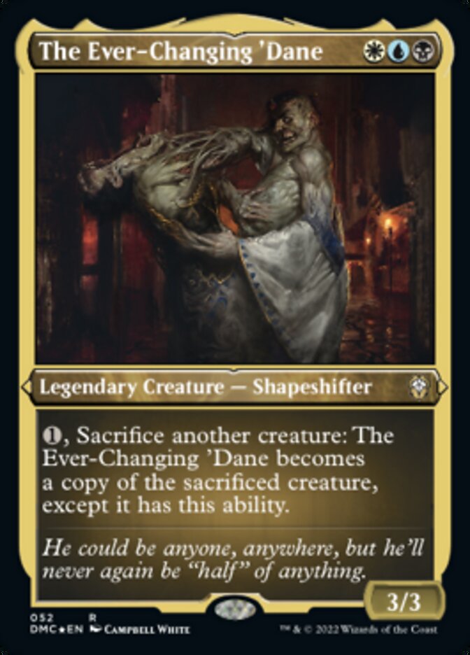The Ever-Changing 'Dane (Foil Etched) [Dominaria United Commander] | Jomio and Rueliete's Cards and Comics