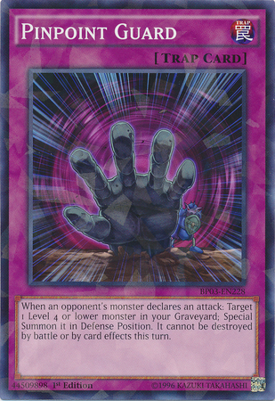 Pinpoint Guard (Shatterfoil) [BP03-EN228] Common | Jomio and Rueliete's Cards and Comics