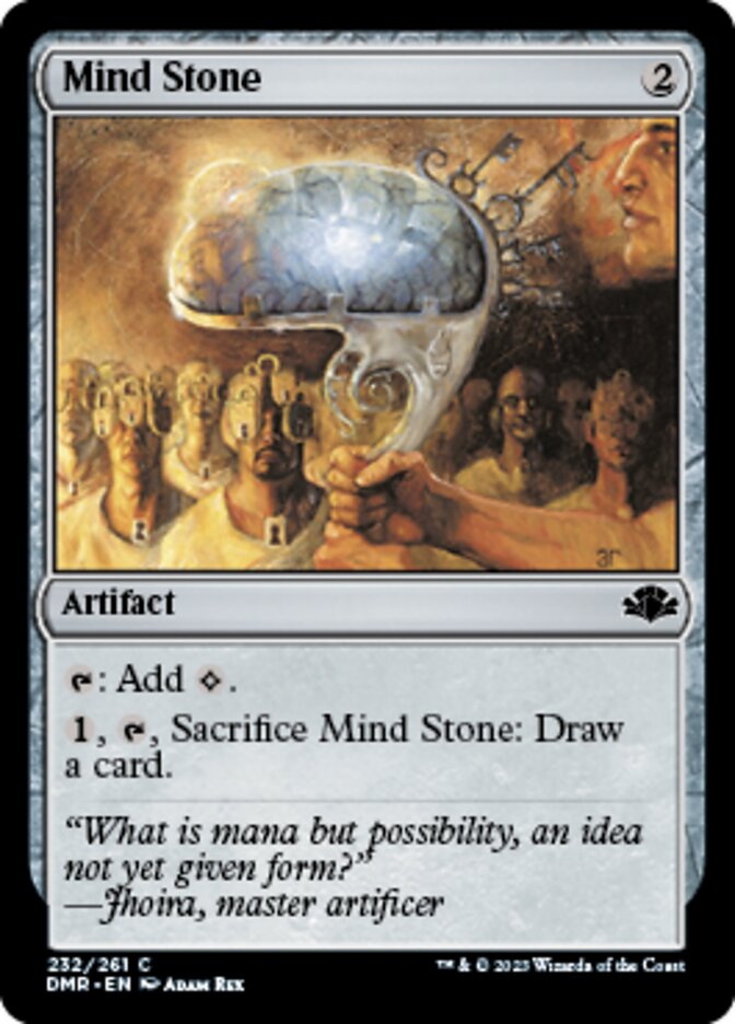 Mind Stone [Dominaria Remastered] | Jomio and Rueliete's Cards and Comics