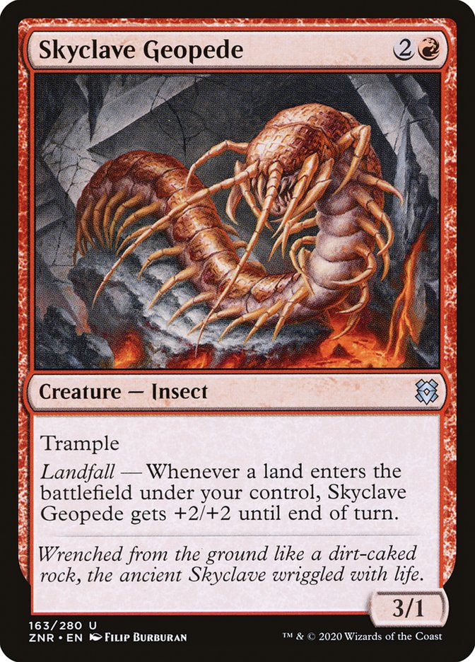 Skyclave Geopede [Zendikar Rising] | Jomio and Rueliete's Cards and Comics