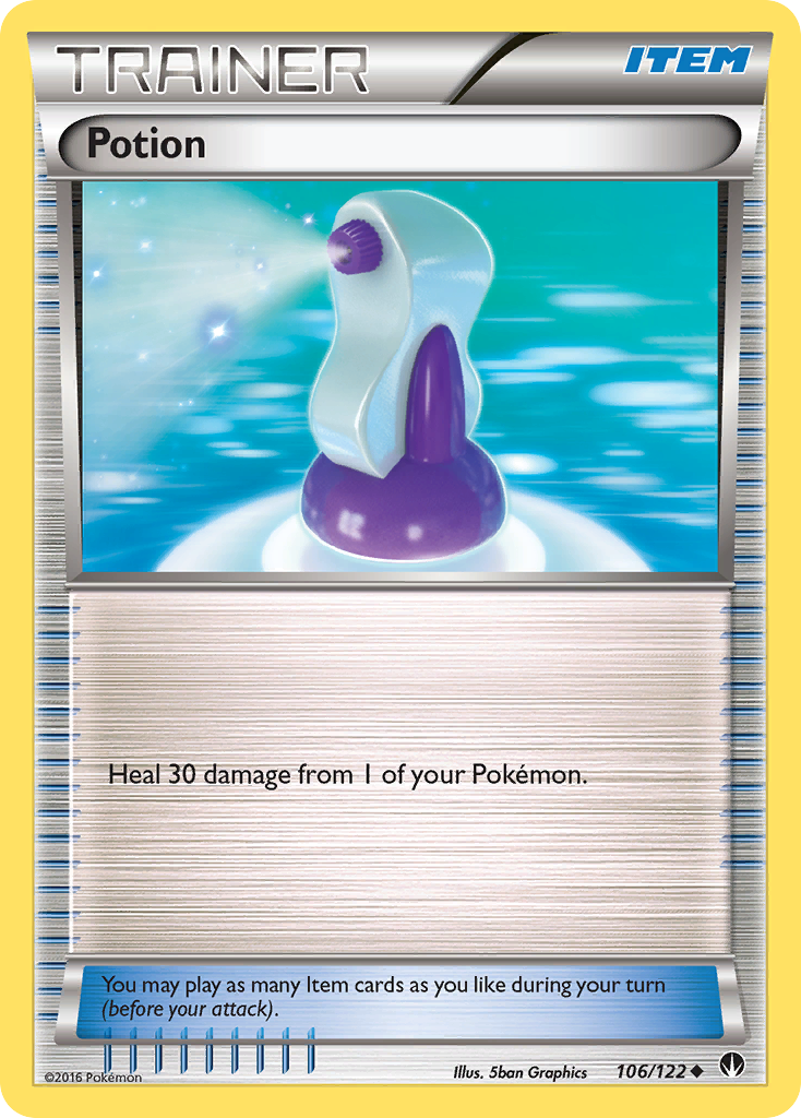 Potion (106/122) [XY: BREAKpoint] | Jomio and Rueliete's Cards and Comics