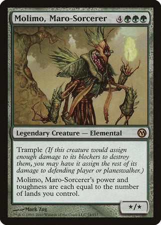 Molimo, Maro-Sorcerer [Duels of the Planeswalkers] | Jomio and Rueliete's Cards and Comics