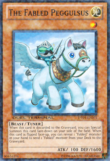 The Fabled Peggulsus [DT04-EN071] Common | Jomio and Rueliete's Cards and Comics